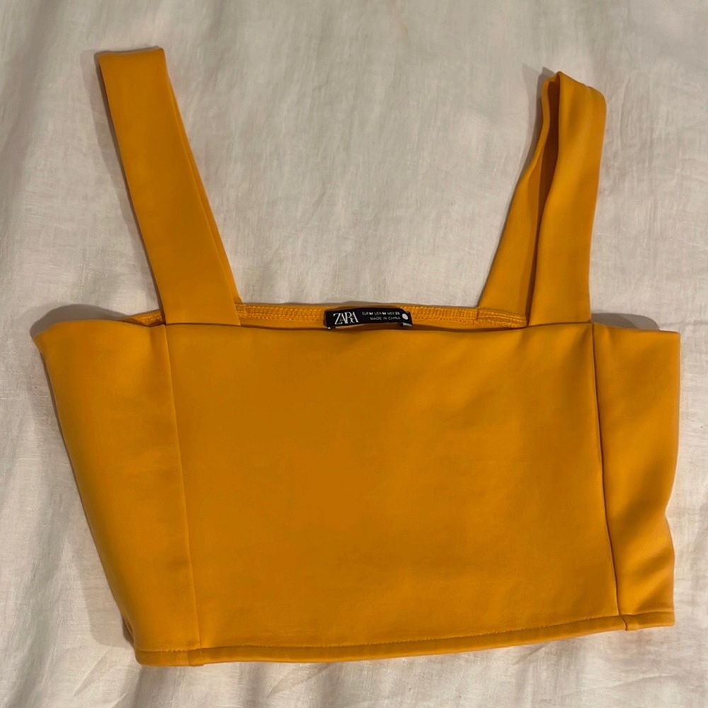 Zara Cropped Tank Top